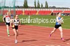 Girls under-13s 200 metres, North Eastern Champs, Gateshead Stadium. Photo: David T. Hewitson/Sports for All Pics